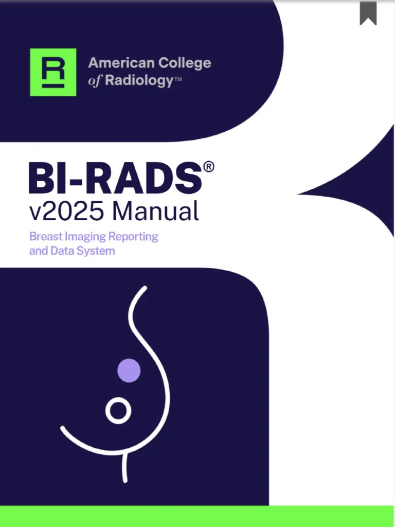 Breast cancer – BI-RADS v2025 – What’s New?